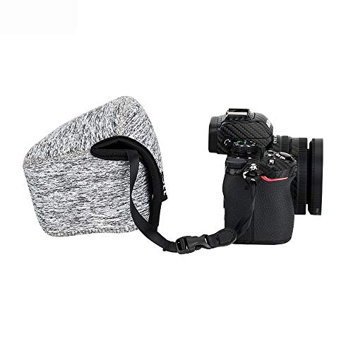 JJC Neopren Kameratasche für Nikon Z50 / Z fc + Nikkor Z DX 16-50 F/3.5-6.3 VR Objektiv + Nikon HN-40 Gegenlichtblende… – Bild 8
