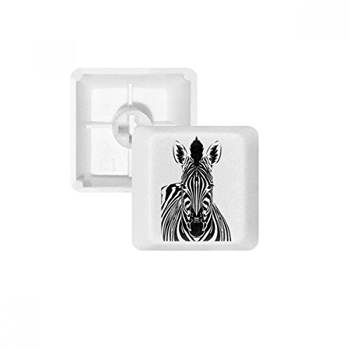 Keycaps Zebra PBT clavier mécanique blanc oem sans marquage R3