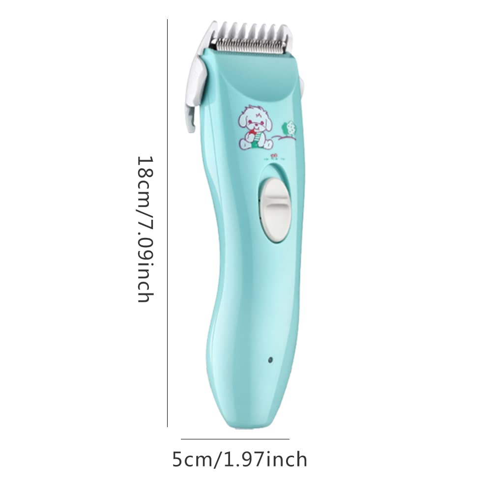 Tondeuse à cheveux silencieuse pour bébé, tondeuse à cheveux rechargeable avec peignes de guidage, tondeuse à cheveux pour , outils de coupe de cheveux professionnels, lames en céramique