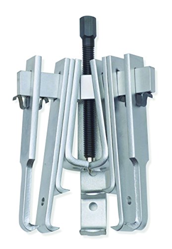 URREA 6-Ton Straight Jaw Puller Set - 20-Piece Mechanical Gear Puller with interchangeable & Adjustable Jaws - 4216