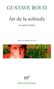 Book's Cover of Air de solitude et autres écrits