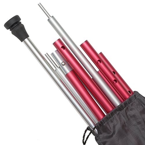 Paria Outdoor Products Adjustable Tarp and Tent Poles - Versatile, Durable, and Lightweight - Perfect for Camping, Backpacking, Hammocks, Shelters, and Awnings