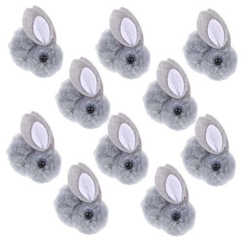 Mipcase 10 Piezas Mini de Peluche Suave Muñeca DIY con Diseño Realista para Manualidades y Decoración Infantil Color Aleatorio Color Aleatorio