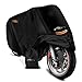 Produktbild AS-Design  Universelle Motorrad Abdeckplane mit Schlosslöchern - Motorrad Zubehör [245x105x125 cm]  Motorradabdeckung Motorradplane Wasserdicht [190T]  Abdeckhaube Outdoor für Roller und Moped