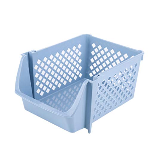 ZSQAI Stapelbare Küche Gemüse und Obst Aufbewahrungskorb Organizer Cover