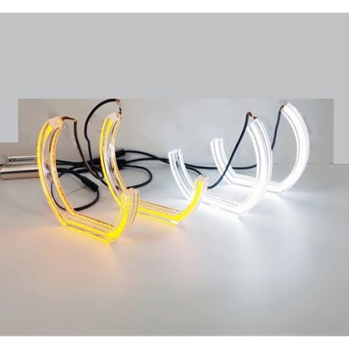 Faros angel eyes para coche Audi A3 2000-2007 kit halo luces led DTM 3