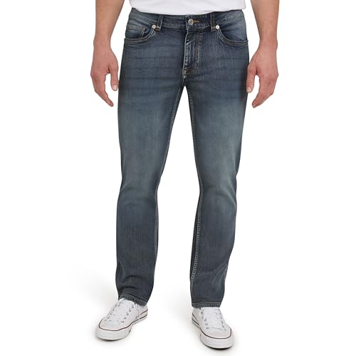 Quiksilver Men's 5 Pocket Straight Fit Stretch Waist Denim Jeans