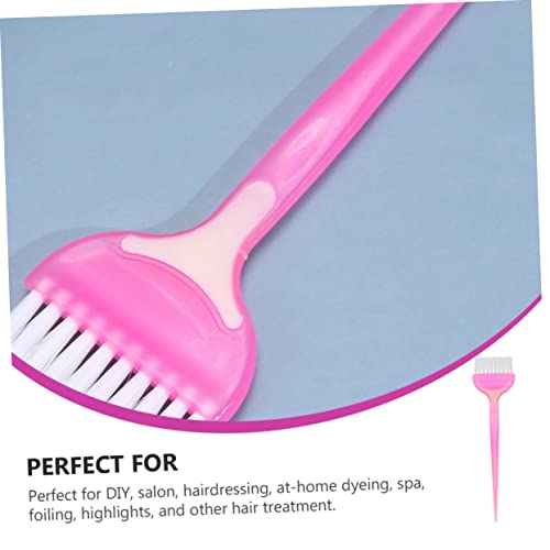 Mipcase 4 Pcs Pente De Tintura De Cabelo De Salão Escova De Cor De Cabelo Pente De Tintura De Cabelo