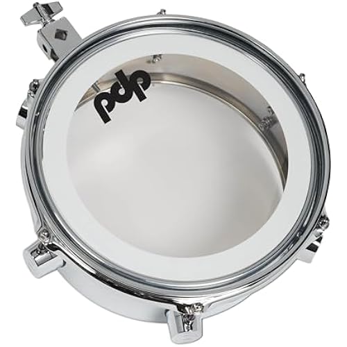 Pacific Drums by DW Mini Timbale, Chrome Plated Steel, 4X10