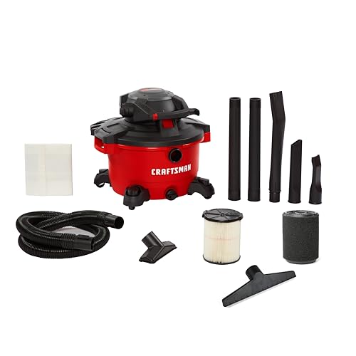 CRAFTSMAN CMXEVBE17606 12 Gallon 6.0 Peak HP Wet Dry Vac