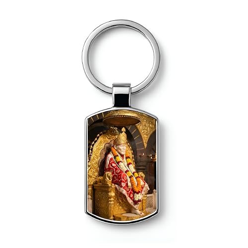 Image of Premium Printed Metal Keychain for Men & Women | High-Definition Artwork Print | Durable Key Ring for Car, Bike, Home & Office Keys | Stylish Decorative Key Holder Gift