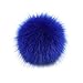 Y56 DIY Pompon Kunstfell Faux Kunstpelz Pom Pom Ball Kunstfellbommel für Stricken Hüte Zubehör Bommelmütze Schlüsselanhänger Bommel mit Anstecknadel Pelzbommel Fellbommel Pompon (K)