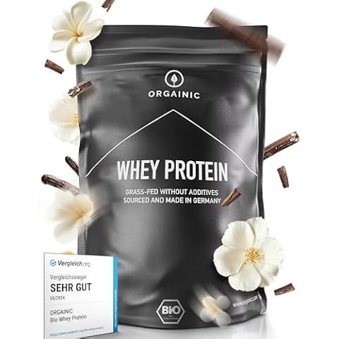 ORGAINIC Protéine Whey 1000g Vanille Cover