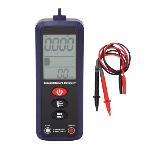 Digital Multimeter NCV Voltage Meter Temperature Function Polarity Resistances for Electrician Homeowners