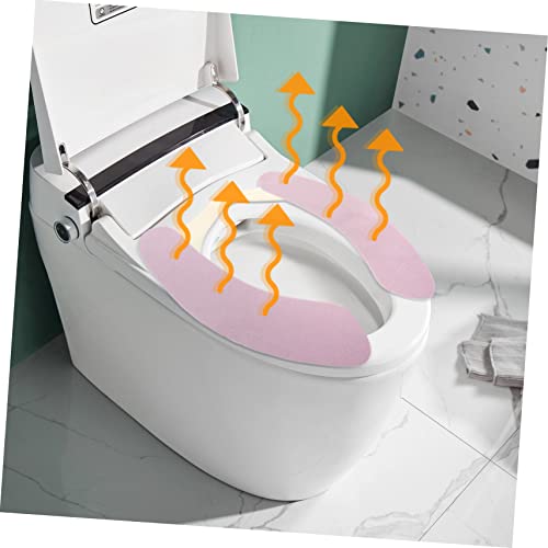 DOITOOL Beheizbarer Wc-Sitz Wc-Sitze Wc-Sitz Heizkissen Heizung Wc-Sitze Auflage Wc-Sitze Winterauflage Sitzkissen Weiß Konstanttemperatur Ve – Bild 5