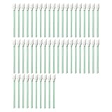 Generisch TX707 Schwamm Baumwolle Tintenpinsel Faxgerät Fotogerät Tintenstrahldüse Schwamm Baumwolle Wischstäbchen Reinigungsstäbchen 50 Stück Gläser Spülen (Green, One Size)