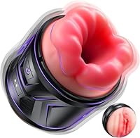 【Dual-Ended männlicher Masturbator】 Dieser männliche Masturbator kann von vorne und hinten eingesetzt werden. Das Ende des männlichen Sexspielzeugs ist entworfen, um den Mund einer Frau zu imitieren. Die prallen Lippen ermöglichen es Ihnen, das Gefüh...