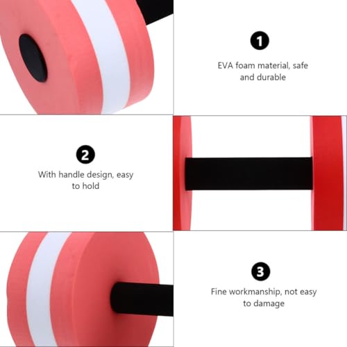 Mancuernas de piscina EVA para ejercicios de bajo impacto y rehabilitación acuática eficaz 6