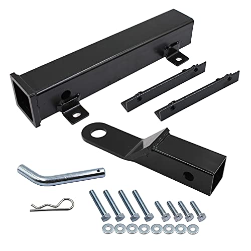Lostar Black Golf Cart Trailer Hitch On Backseat Footrest For Club Car Ezgo Yamaha #TOP2