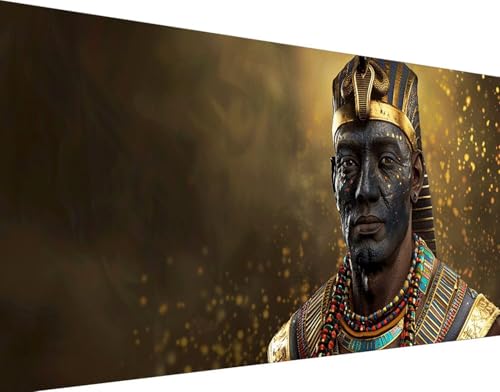Broderie Diamant Pharaon 70x140cm : Évacuez le Stress Grâce aux Loisirs Créatifs