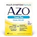 AZO Yeast Plus Dual Relief Homeopathic Medicine | Yeast Infection Symptom Relief: Itching & Burning | Vaginal Symptom Relief: Occasional Odor & Discharge | #1 Most Trusted Brand | 60 Tablets