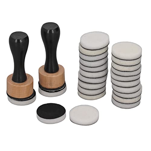 Ink Paints Blending Tool, Ink Paints Mixing Blending Tool Ink Blending Brushes with 24 Replacement Foam Pads for Scrapbooking Craft Rubber Stamping