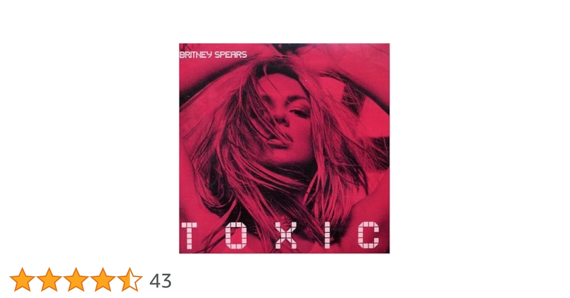 【レア盤】Britney Spears/Toxic 12インチレコード BRITNEY SPEARS / TOXIC 12インチ レコード - メルカリ