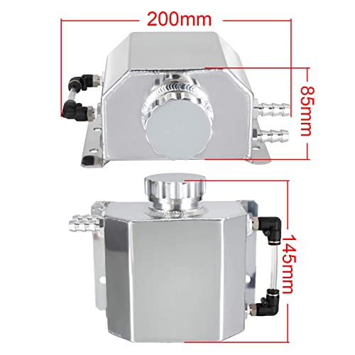 Depósito de aceite de aluminio de 1 L para motor de coche o moto 7