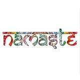 Bargain Max Decals Namaste Tibet Buddha Peace Window Laptop Car Sticker 6' Wide