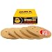 Dura-Gold - Premium - Variety/Assortment Pack (80,120,220,320,400) - 6" Gold Hook & Loop 6-Hole Sanding Discs for DA Sanders - Box of 50 Sandpaper Finishing Discs for Automotive and Woodworking