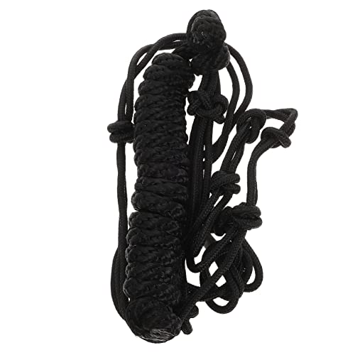 Licol pour cheval en corde tressée portable pour l'équitation en extérieur et les randonnées