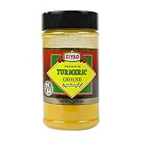 Ziyad Turmeric Powder (6 oz/170g) Ground Spice in Shaker Bottle for Cooking and Seasoning
