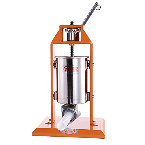 Hakka Sausage Stuffer and Vertical Sausage Maker (7Lb/3L)