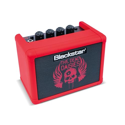 Blackstar Fly 3 Dead Daisies Edition Mini amplificateur de Guitare électrique Bluetooth Portable alimenté par Batterie Noir Entrée MP3 et Sortie Casque – vue 3