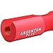 Greententljs Barbell Pad Neck Cushion - Squat Padded Cover Pad Thick - Squat Bar Padding for Hip Thrusts Squats Gym Weightlifting Fitness Training with 2 Straps (Red)