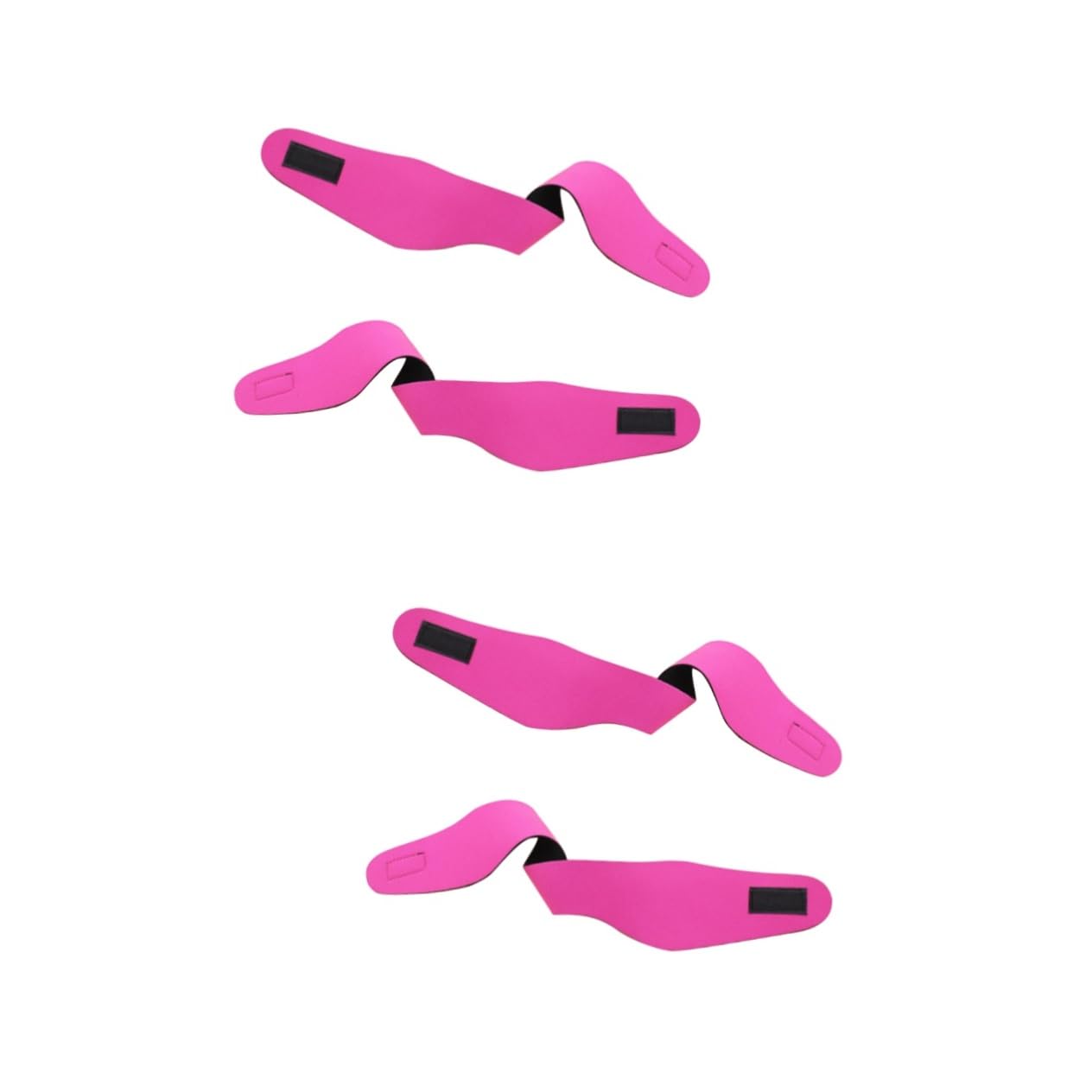 HANABASS 2sets Unisex Ear Protector Band for Swimming Sports Headband Sweatproof and Antiskid Design Bathing Tool 2pcs*2