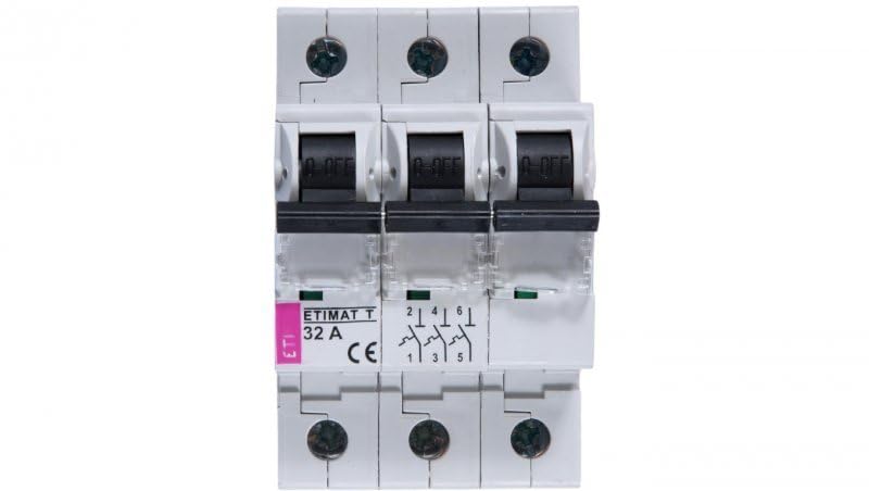 Limiteur de puissance ETIMAT T 3P 32A 002181064 disjoncteur triphasé
