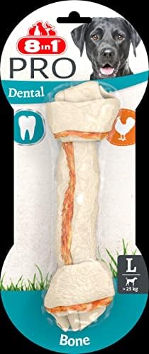 8in1 Pro Dental Bone L - healthy chewing bone for large dogs for dental care, 1 piece