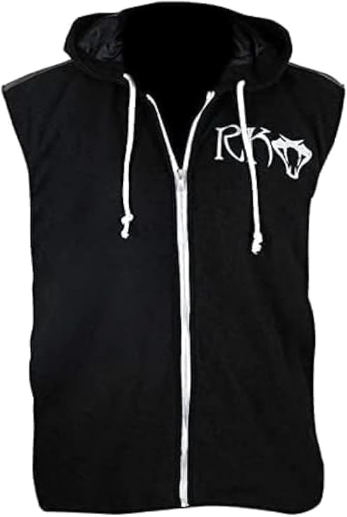 RKO Wrestler Randy Black Cotton Wrestling Hoodie Hooded Orton Vest Men
