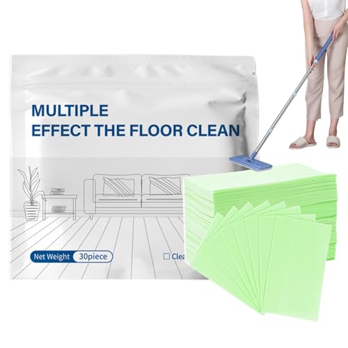 Hardwood Floor Cleaner Tablets - Brightening Sheets, 7.09 Inches Cleaning