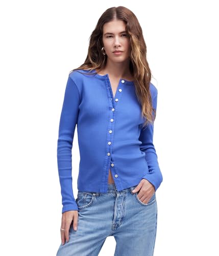 Madewell Women's Long Sleeve Ribbed Cardigan