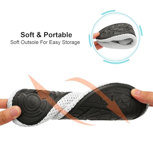 Image of Spesoul Womens Mens Water Shoes Quick Dry Beach Swim Shoes Barefoot Aqua Socks Outdoor Sand Socks for Pool River Diving
