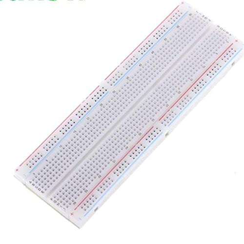Solderless Breadboard 830 Tie Points MB102 - Breadboard for Circuit Prototyping - Compatible with Arduino_TekBud, Resistors, LEDs, Transistors-image-14