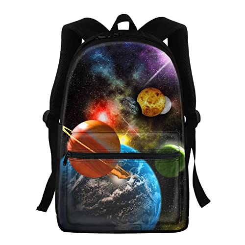 Sac à dos d'école Planète 3D pour accompagner les petits aventuriers dans leurs découvertes
