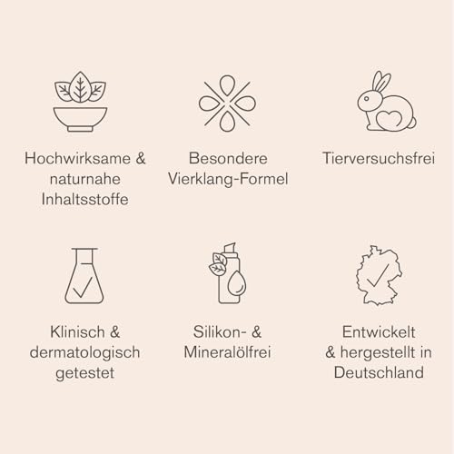 intensive Tagespflege - Moisturizer Face Care - Gesichtscreme Damen - Gesichtspflege mit Ectoin, Glycoin, Hyaluron & SLM - Tagescreme Gesicht für empfindliche Haut - vegane Skincare (30ml) – Bild 6