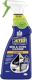 Jeyes Barbecue and Oven Cleaner, Powerful Against Grease, Trigger Spray for Outdoor & Indoor Use, 750ml