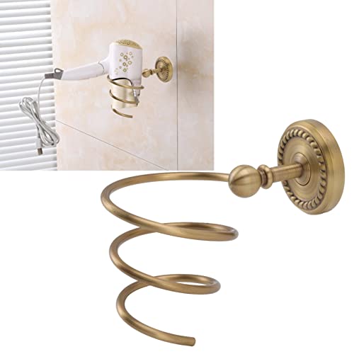 Support sèche-cheveux rétro pour libérer votre lavabo - 4