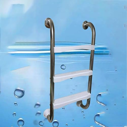 Baranda para piscina de acero inoxidable y antideslizante miniatura 6