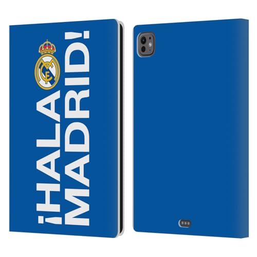 Étui Real Madrid pour iPad Pro 11 M4 M5 2024 2025 Housse Portefeuille Cuir Head Case Designs