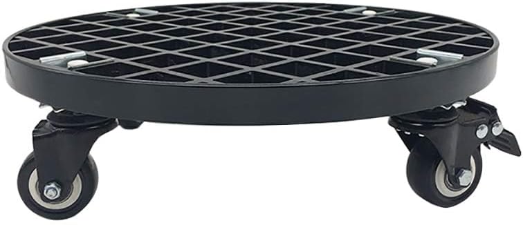 Planter Caddy Heavy Duty Plant Stand with Locking Wheels Outdoor Indoor 17 Inch 600 Lbs Capacity